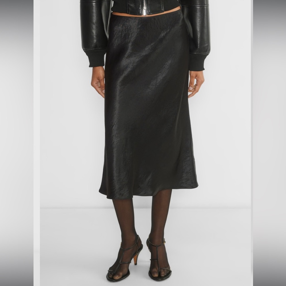 Aritzia Babaton Slip Midi Skirt